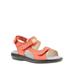 PropÃ©t Womens Breeze Walker Leather Open Toe Casual Slingback Sandals