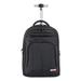 The Bugatti GroupÂ® Purpose Overnight Backpack On Wheels, 11" X 11" X 21.5", Black