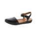 Fitflop Womens Cova II Leather Closed Toe Flat Sandals