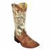 Ferrini 8209357095B Ladies Cowhide Camo Dist Brown Square Toe - 9.5B