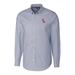 Ole Miss Rebels Cutter & Buck Stretch Oxford Big & Tall Long Sleeve Button-Down Shirt - Light Blue