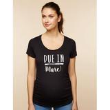 Motherhood Maternity Due In March Maternity Tee