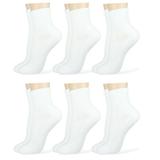 Jefferies Socks Girls Boys Socks, 6 Pair Sport Quarter Seamless Lightweight Cotton Ankle Socks (Little Girls Boys & Big Girls Boys)