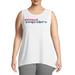 Athletic Works Plus Size Active Graphic Tank Top