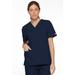 Dickies EDS Signature Scrubs Top for Women V-Neck 86706, XS, Navy