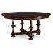 Maitland-Smith Luis Extendable Solid Wood Trestle Dining Table Wood in Brown, Size 30.0 H in | Wayfair 8129-35