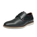 Bruno Marc Mens Fashion Round Toe Oxford Shoes Classic Lace-up Dress Shoes LG19009M NAVY Size 7