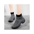 LUXUR Women's Ladies Comfort Sock Sneakers Walking Shoes High Top Fashion Sneakers Casual Shoes