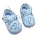 Baby Girl Princess Shoes Toddler Lovely Heart Pattern Soft Sole Anti-Slip Casual Suitable for 0-12 Months Infant Magic Tape