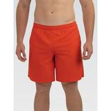 (Price/each)Dolfin 8451SLD Men's Solid 9 Inch Water Short-Orange-M