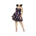 B. Darlin Womens Strapless Floral Cocktail Dress