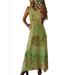 Plus Size Casual Beach Long Dress For Women Ladies Summer Kaftan Holiday Party Floral Maxi Long Dress ormal Cocktail Party Evening Long Gradient Maxi Dress Size S- 5XL