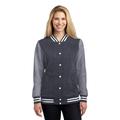 Sport-Tek Ladies Fleece Letterman Jacket