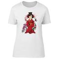 Geisha In Crimson Kimono Tee Women's -Image by Shutterstock