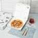 Restaurantware 50 Piece Pizza Box in White | 12.6 W x 12.6 D in | Wayfair RWA0829NP