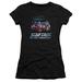 Star Trek - Space Group - Juniors Teen Girls Cap Sleeve Shirt - Large