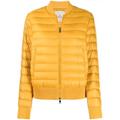Moncler Ladies Yellow Feather Down Jacket