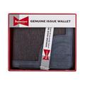 Buxton Budweiser Urban West Zip Around Wallet with Bottle Opener - Blue/Black