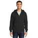 Port & Company Tall Essential Fleece Full-Zip Hooded Sweatshirt. PC90ZHT