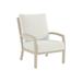 Tropitone Muirlands Patio Chair w/ Cushions in Gray/Brown | 39.5 H x 27.5 W x 33 D in | Wayfair 612011_SNR_Canvas Natural