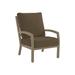 Tropitone Muirlands Patio Chair w/ Cushions in Brown | 39.5 H x 27.5 W x 33 D in | Wayfair 612011_MOA_Dupione Walnut