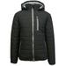 Men's Heavyweight Puffer Jacket With Contrast Color Trim & Detachable Hood (S-2XL)