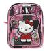 Hello Kitty Pink, Black and White Checker Pattern Dotted Mini Backpack (10in)