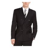 Calvin Klein Mens Marlin Double-Breasted Slim Fit Jacket