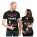 Christmas Couple Matching Maternity Tees Best Christmas Gift Pregnancy Shirt There is a cookie in that Oven Maternity Tee Shirt Gift Tee Men XXXXL - Women Medium