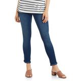 Maternity Oh! Mamma Skinny Jeans with Roll Cuff and Full Panel