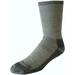 Terramar Men's Merino Hiker Crew Socks (2 Pack), X-Large, Grey Heather