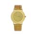 Vintage Lucien Piccard 18k Yellow Gold Manual Wind Mens Watch Pre-Owned