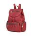 MFK Collection Caroline Backpack by Mia K. - Red