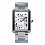 Pre-Owned Cartier Tank Solo W5200028 Steel Watch (Certified Authentic & Warranty)