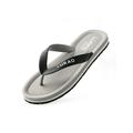 LUXUR Men's Beach Sandals Slip On Slides Slippers Flip Flops Thong Mules Casual Shoes