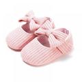 Left Wind Autumn Baby Girl Anti-Slip Casual Walking Shoes Bow Sneakers