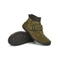 LUXUR Retro Men High Top Work Ankle Boots Round Toe Shoes