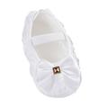 Infant Baby Girls Soft Sole Bowknot Princess Wedding Dress Mary Jane Flats Prewalker Newborn Light Baby Sneaker Shoes