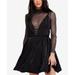 Free People Womens Gabby's Party All Night Fit & Flare Dress