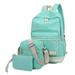 3pcs Set Backpack With Purse Women Lady Girl Canvas For Outdoor Shopping School New