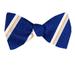 Men's Blue and Navy Silk Self Tie Bowtie Tie Yourself Bow Ties