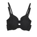 Paramour by Felina Gorgeous Memory Foam Bra 2-Pack (42H, Black)