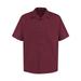 Red Kap Men's Short Sleeve Microfiber Convertible Collar Shirt