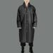 Men Women Waterproof Jacket EVA Button Hooded Raincoat Rain Coat Poncho Rainwear