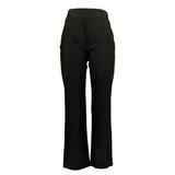 IMAN Global Chic Women's Pants Sz S 360 Slim Ponte Boot-Cut Black 722609001