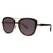 Piranha "Rocco" Black and Gold Frame Mod Sunglasses with Purple Lens