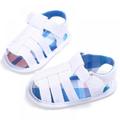 New Summer Unisex Casual Breathable Sandals Soft Antiskid Baby Walking Shoes White L Size