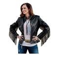STS Ranchwear Women's The Harlie Leather Jacket, Black (Medium)