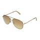 Panama Jack Women's Rose Gold Mirrored Aviator Sunglasses Z05