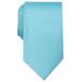 Perry Ellis Mens Elise Solid Tie Aqua Necktie